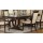 9-Piece Dining Room Furniture Set in Merlot Cappuccino